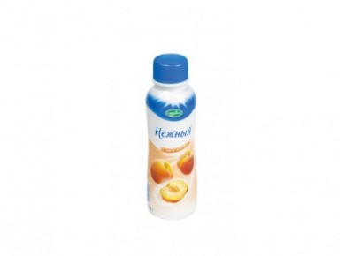 Напиток йогуртный CAMPINA нежный персик, 0,1% 385г, 1 штука