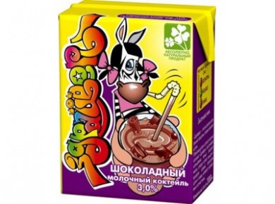 Молочный коктейль ЗДРАЙВЕРЫ шоколад, 200г, 1 штука