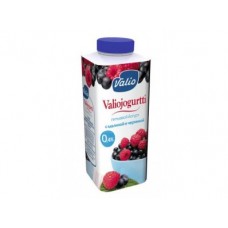 Питьевые йогурты VALIO малина/черника, 0,4% 330г, 1 штука