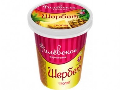 Щербет ФИЛЕВСКОЕ Тропик, 80г, 1 штука
