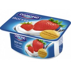 Йогурт ЧУДО клубника/земляника, 1,6% 110г, 1 штука
