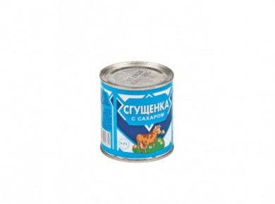 Молоко сгущенное АЛЕКСЕЕВСКОЕ  ту, 370г, 1 штука