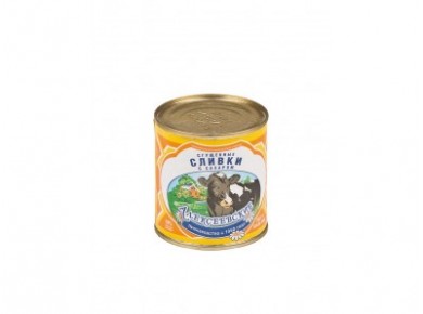 Сгущенные сливки АЛЕКСЕЕВСКИЕ, 360г, 1 штука