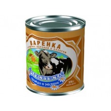 Сгущенка вареная АЛЕКСЕЕВСКАЯ Варенка с сахаром 8,5%, 370г, 1 штука