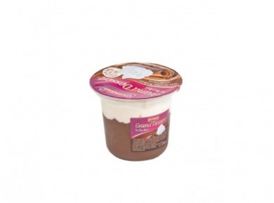Пудинг EHRMANN Grand Dessert Взбитые сливки/шоколад, 200г, 1 штука