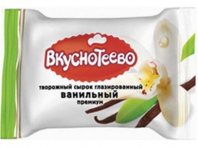 Сырок ВКУСНОТЕЕВО премиум, 40г, 1 штука