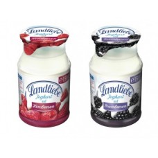 Йогурт LANDLIEBE черника/малина, 2,8% 150г, 1 штука