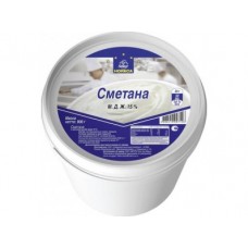 Сметана HORECA SELECT, 15% 900г, 1 штука