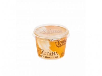 Сметана ТЕВЬЕ МОЛОЧНИК, 20% 250г, 1 штука