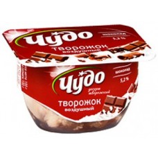 Творожный десерт ЧУДО шоколад  5,2%, 100 г, 1 штука
