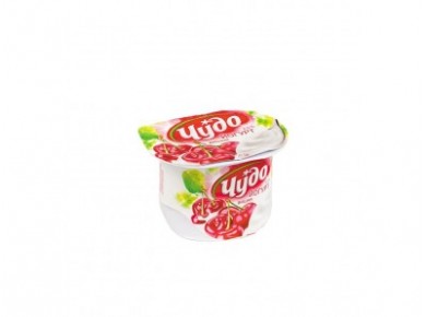 Йогурт ЧУДО вишня, 2,5% 125г, 1 штука