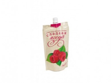 Тертая малина СЛАДКАЯ ЯГОДА, 300г, 1 штука