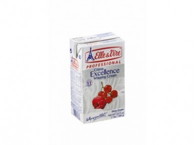 Кондитерские сливки ELLE   VIRE 35% , 1 л, 1 штука
