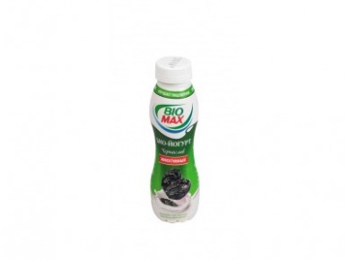 Йогурт BIO MAX питьевой чернослив, 300г, 1 штука