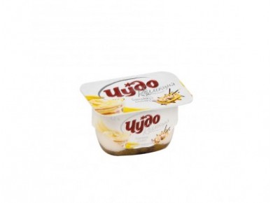 Творожок ЧУДО, банана-сплит, 4,2% 100 г, 1 штука