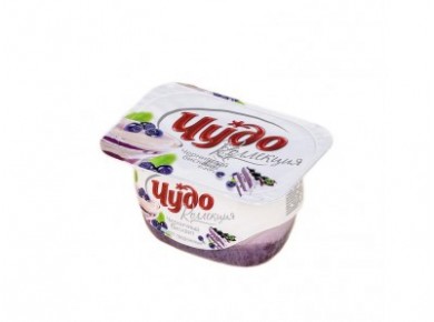 Творожок ЧУДО черника, 4,2% 100 г, 1 штука