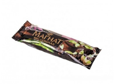 Мороженое МАГНАТ эскимо брауни фисташка магнат,  80г, 1 штука