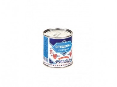Молоко сгущенное РУСЛАДА ту, 370 г, 1 штука