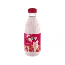 Молочный коктейль ЧУДО клубничный, 2%, 950 г, 1 штука