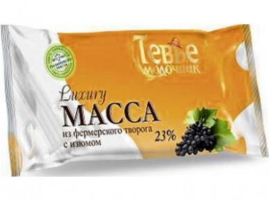 Творожная масса ТЕВЬЕ МОЛОЧНИК изюм 23%, 200г, 1 штука