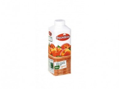 Йогурт ВКУСНОТЕЕВО персик, 1,5% 750г, 1 штука