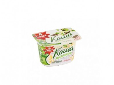 Каша СВАЛЯ рисовая, 6% 200г, 1 штука