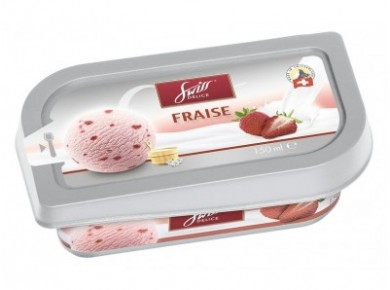 Мороженое SWISS DELICE  клубничное, 84г, 1 штука