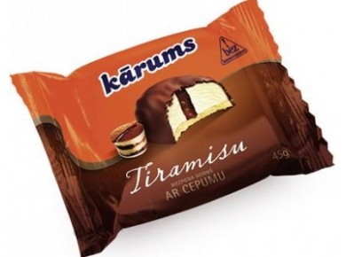 Сырок творожный КАРУМС тирамису, 50г, 1 штука