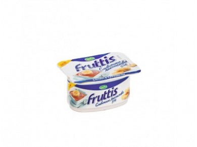Продукт йогуртный FRUTTIS  банан в карамели, 5% 115г, 1 штука