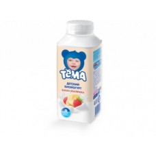 Питьевой йогурт ТЁМА банан/земляника 2,8%, 210 г, 1 штука