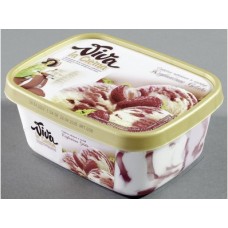 Мороженое VIVA LA CREMA Клубничное, 559г, 1 штука