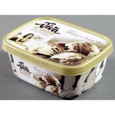 Мороженое VIVA LA CREMA Шоколад и Лесные Орехи, 589г, 1 штука