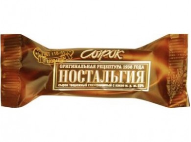 Сырок глазированный НОСТАЛЬГИЯ с какао 23%, 4х45г, 1 упаковка