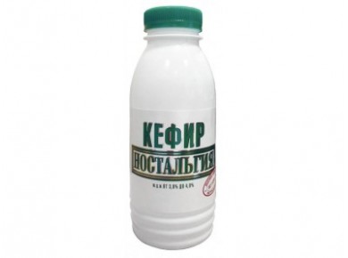 Кефир НОСТАЛЬГИЯ 3-4%, 300г, 1 штука