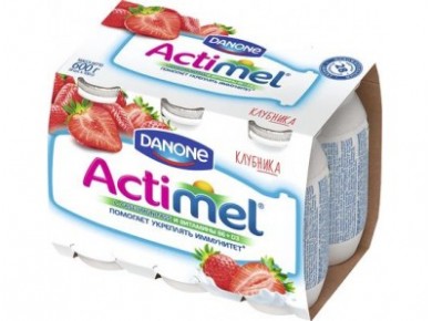 ACTIMEL арбуз, 100г, 6 штук