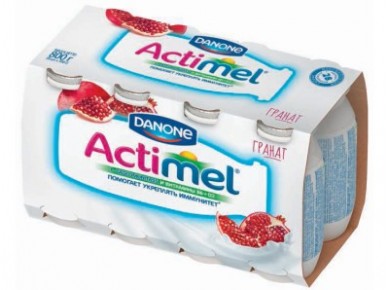 ACTIMEL натуральный, 100г, 1 штука