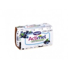 ACTIMEL черника/ежевика, 100 г, 8 штук