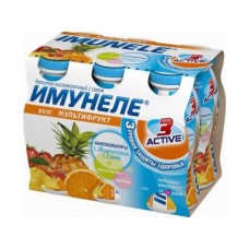 ИМУНЕЛЕ Земляника 1,2%, 100г, 6 штук