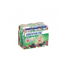 Напиток кисломолочный ИМУНЕЛЕ For Kids Ягодный бум 1,5%, 100г, 6 штук