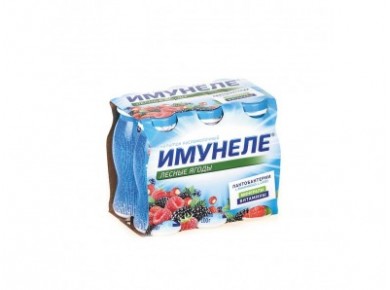 ИМУНЕЛЕ Лесные ягоды 1,2%, 100г, 6 штук