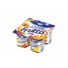 Йогурт FRUTTIS Инжир-чернослив,малина-земляника 5%, 4х115г, 1 упаковка