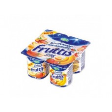 Йогуртовый продукт FRUTTIS Вишневый пломбир/ груша-ваниль 8%, 4*115 г, 1 упаковка