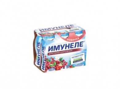 ИМУНЕЛЕ гранат/вишня 1,2%, 100г, 6 штук