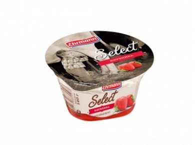 Йогурт SELECT Клубника 2%, 140г, 1 штука