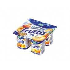 Йогуртовый продукт FRUTTIS персик/маракуйя, 5%, 4х115г, 1 упаковка