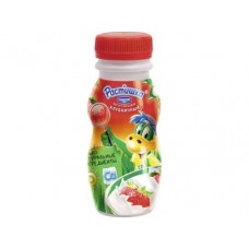Йогурт РАСТИШКА питьевой Клубника, 200г, 1 штука
