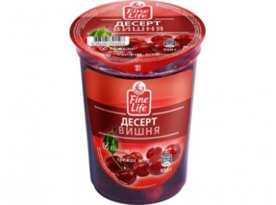 Десерт FINE LIFE Персик/Абрикос, 500г, 1 штука