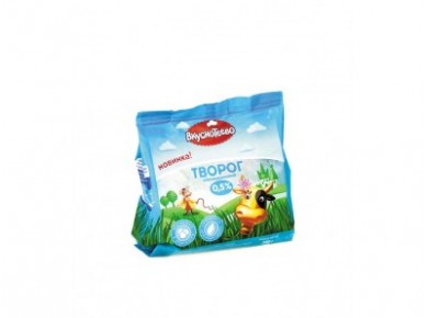 Творог ВКУСНОТЕЕВО 0,5%, 200г, 1 штука