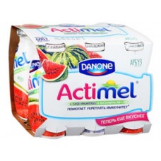 ACTIMEL арбуз, 100 г, 8 штук