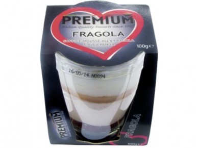 Десерт PREMIUM Фрагола, 100г, 1 штука